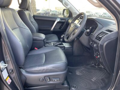 2018 Toyota Land Cruiser Prado 2.8-liter 4-cylinder Turbo Diesel Grey Black SUV