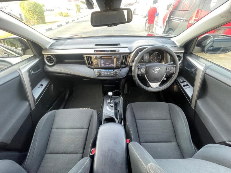 2017 Toyota RAV 4 GXL 2.0L Inline 4 Cylinder Petrol Engine Blue Black SUV FWD