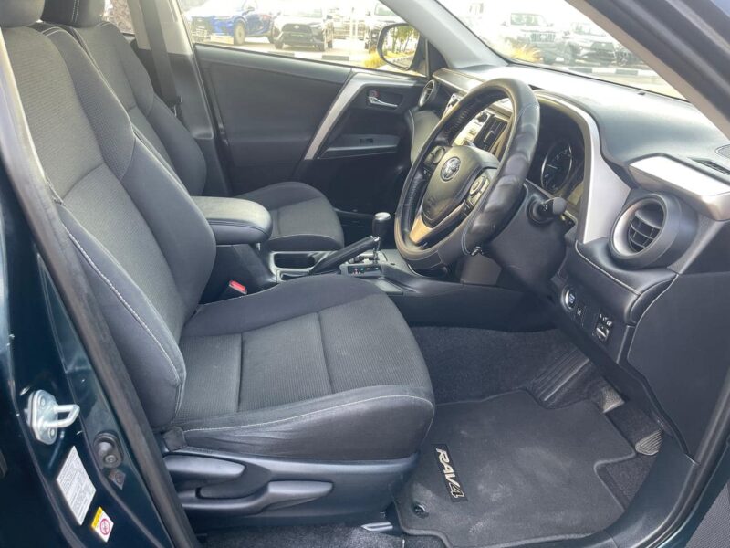 2017 Toyota RAV 4 GXL 2.0L Inline 4 Cylinder Petrol Engine Blue Black SUV FWD