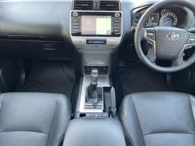 2018 Toyota Land Cruiser Prado 2.8-liter 4-cylinder Turbo Diesel Grey Black SUV