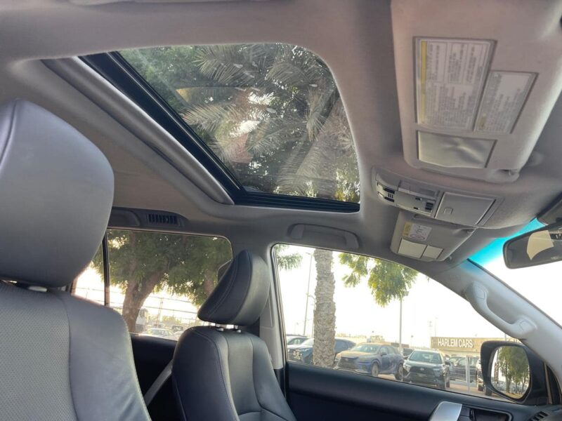 2018 Toyota Land Cruiser Prado 2.8-liter 4-cylinder Turbo Diesel Grey Black SUV