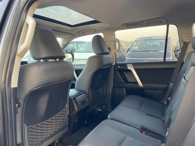 2018 Toyota Land Cruiser Prado 2.8-liter 4-cylinder Turbo Diesel Grey Black SUV