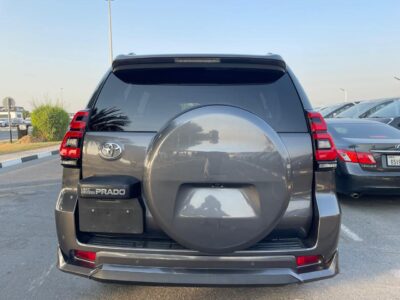 2018 Toyota Land Cruiser Prado 2.8-liter 4-cylinder Turbo Diesel Grey Black SUV