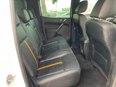 2022 Ford Ranger Wildtrak 2.0L Diesel Bi-Turbo Inline 4-Cylinder Engine White Black Pickup