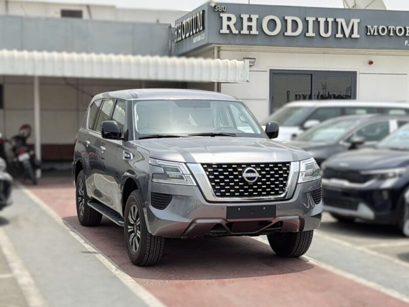 2024 Nissan Patrol XE 4.0L 6 Cylinders Petrol Engine Grey Beige SUV GCC Specs
