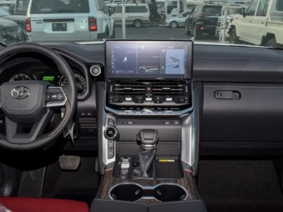 2024 Toyota Land Cruiser VXR 3.5L V6 TWIN TURBO Engine Black Red SUV Automatic GCC