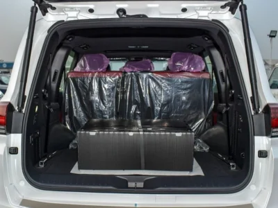 2024 Toyota Land Cruiser VXR 3.5L V6 TWIN TURBO Engine White Red SUV Automatic GCC