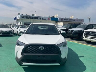 2024 Toyota Corolla Cross 2.0 Litres 4 Cylinders Petrol Engine White Tan SUV FWD