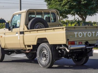 2025 Toyota Land Cruiser Pick Up 4.0L V6 Single Cabin A/T Beige Brown Pickup Truck GCC