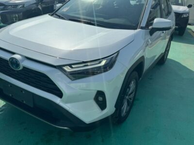 2023 Toyota RAV 4 2.5 Litres 4 Cylinders Petrol Engine White Red SUV AWD