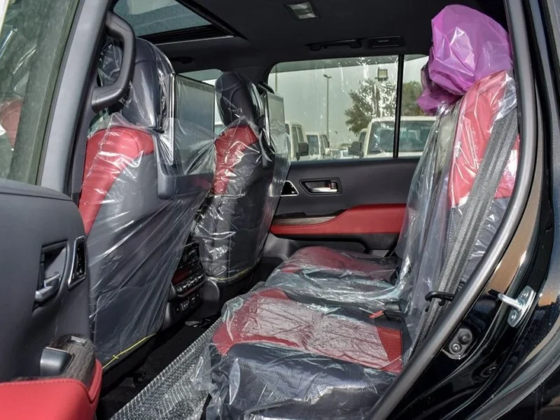 2024 Toyota Land Cruiser VXR 3.5L V6 TWIN TURBO Engine Black Red SUV Automatic GCC