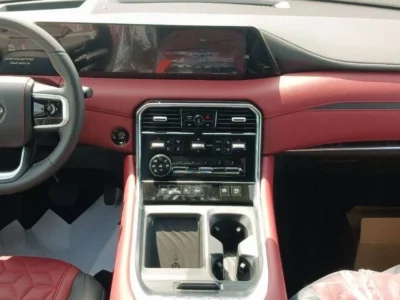 2025 Nissan Patrol Platinum 3.5L 6 Cylinder Petrol Engine Grey Red SUV GCC Specs