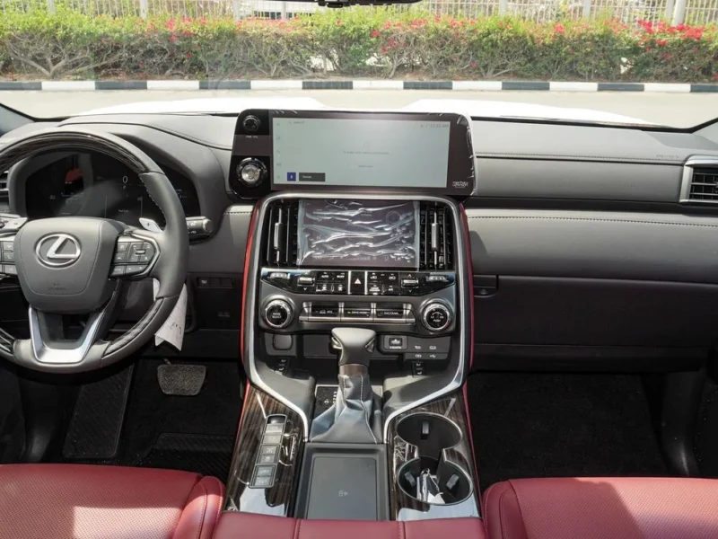 2025 Lexus LX 600 3.5 Litres V6 Petrol Engine Green Burgundy SUV Automatic GCC Specs