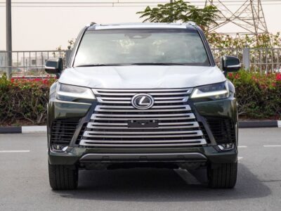 2025 Lexus LX 600 3.5 Litres V6 Petrol Engine Green Burgundy SUV Automatic GCC Specs