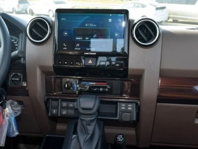 2024 Toyota Land Cruiser Pick Up 2.8L 4 Cylinders Diesel Automatic Grey Tan Pickup Truck