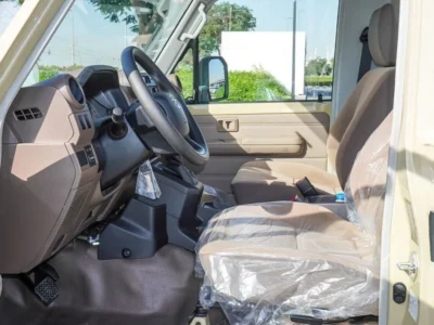 2025 Toyota Land Cruiser Pick Up 4.0L V6 Single Cabin A/T Beige Brown Pickup Truck GCC