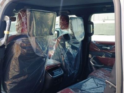 2025 Nissan Patrol Platinum 3.5L 6 Cylinder Petrol Engine Grey Red SUV GCC Specs