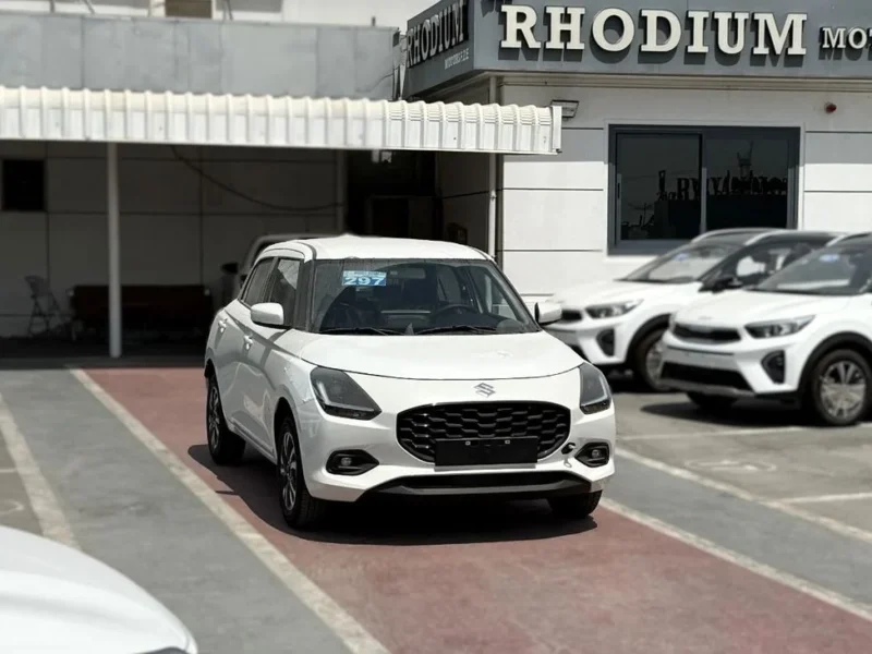 2026 Suzuki Swift 1.2 Litres Petrol 3 Cylinder Petrol Engine White Black Hatchback