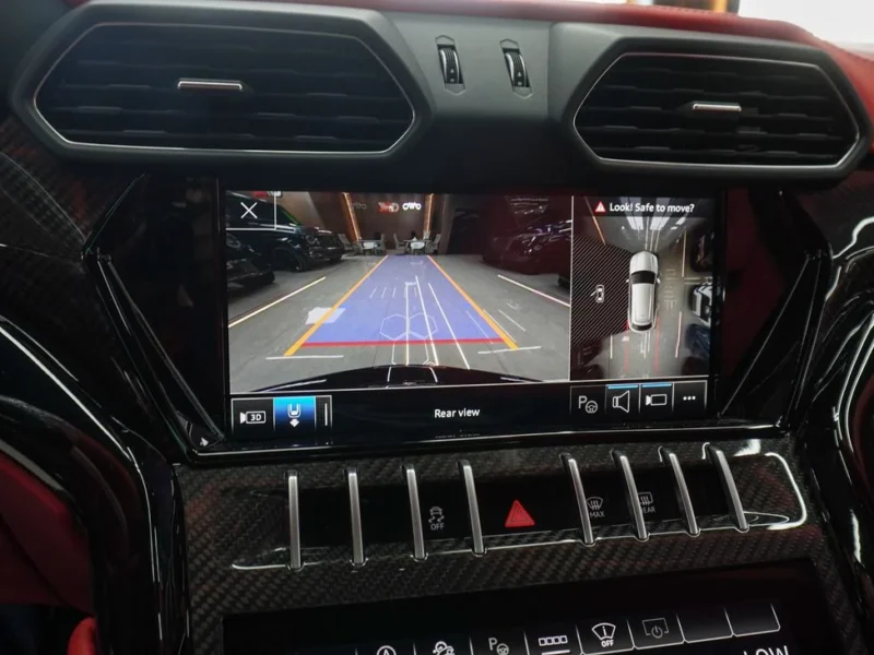 2022 Lamborghini Urus 4.0-liter twin-turbo V8 Petrol Engine Black Red SUV European Specs