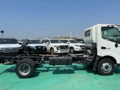2024 Hino 300 Series 4.0 Litres 4 Cylinder Turbo-Diesel Engines White Grey Truck