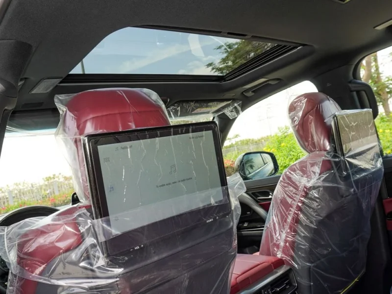 2025 Lexus LX 600 3.5 Litres V6 Petrol Engine Green Burgundy SUV Automatic GCC Specs