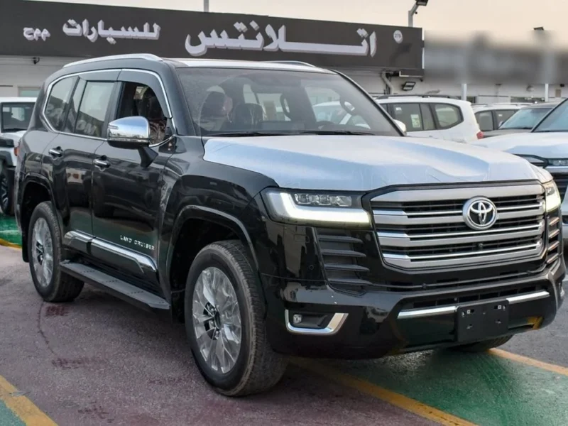 2024 Toyota Land Cruiser VXR 3.5L V6 TWIN TURBO Engine Black Red SUV Automatic GCC