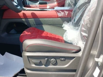 2025 Nissan Patrol Platinum 3.5L 6 Cylinder Petrol Engine Grey Red SUV GCC Specs