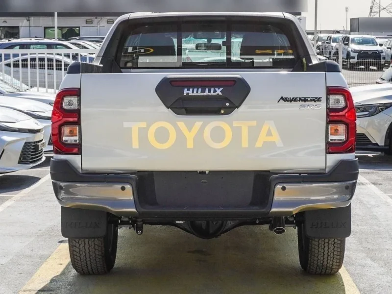 2025 Toyota Hilux Adventure SR5 4.0 Litres V6 Petrol Engine White Black Pickup Truck GCC