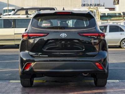 2024 Toyota Highlander 2.5 Litres 4 Cylinder Hybrid Engine Black Grey SUV Automatic