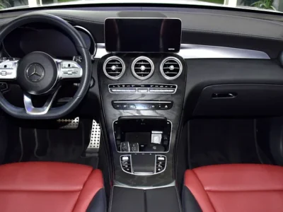 2021 Mercedes-Benz GLC GLC 200 4 Cylinder Petrol Engine White Red Crossover GCC