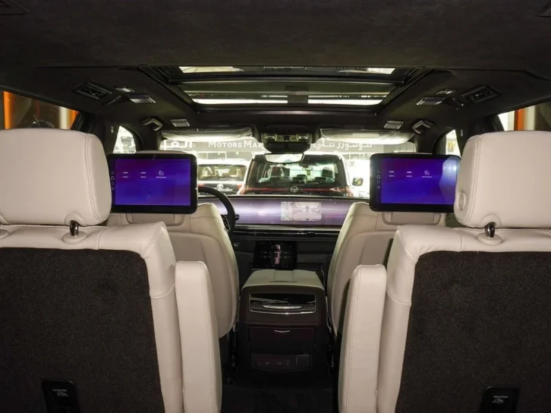 2025 Cadillac Escalade 6.2 Litres V8 Petrol Engine Black Beige SUV Automatic GCC Specs