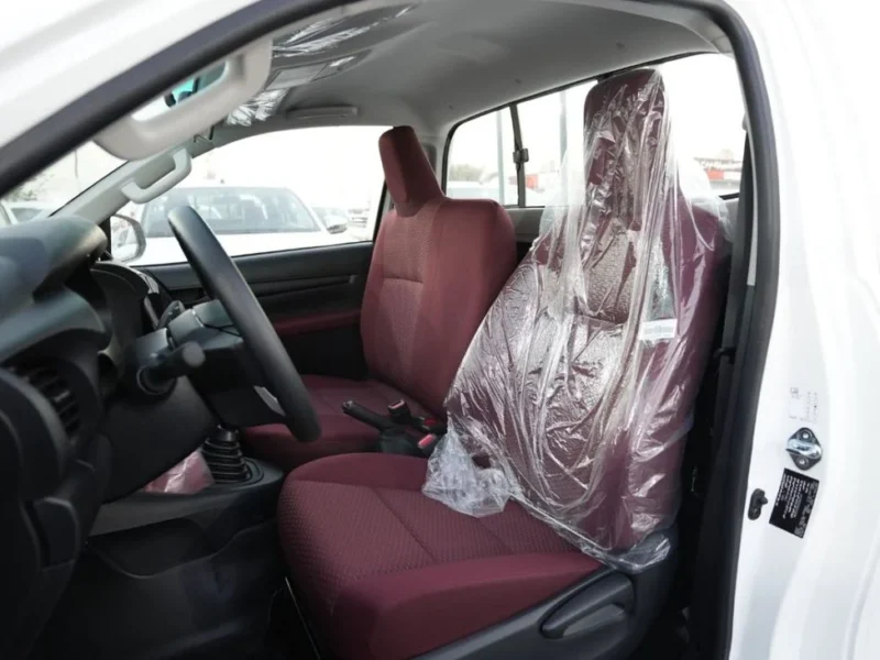 2025 Toyota Hilux GLS 2.7L Inline-4 Petrol Engine Single Cabin 4WD M/T White Red Pickup