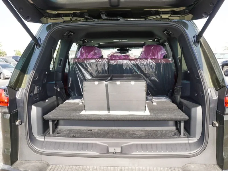 2025 Lexus LX 700h 3.5 Litres V6 Hybrid Engine Green Red SUV Automatic GCC Specs