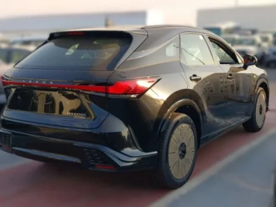 2024 Lexus RX 500h 2.4L Turbocharged Inline 4-Cylinder Hybrid Black Red SUV GCC