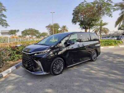 2026 Lexus LM 350h 2.5-liter 4-cylinder Hybrid Engine Black Ultra Luxury MPV AWD