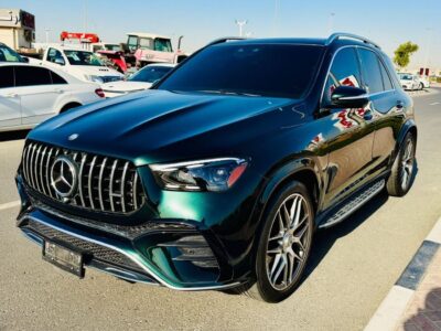 2024 Mercedes-Benz GLE 53 Std 3.0 Litres 6 Cylinders Petrol Engine Green Black SUV