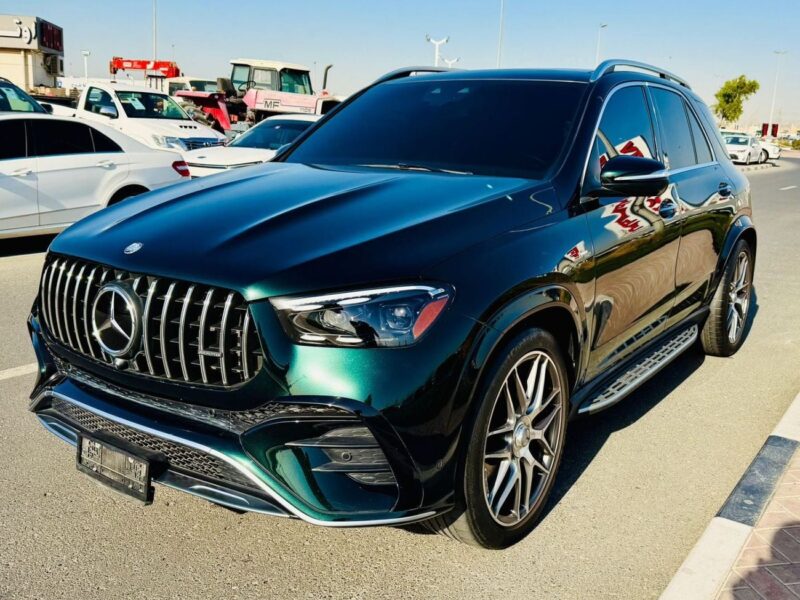 2024 Mercedes-Benz GLE 53 Std 3.0 Litres 6 Cylinders Petrol Engine Green Black SUV