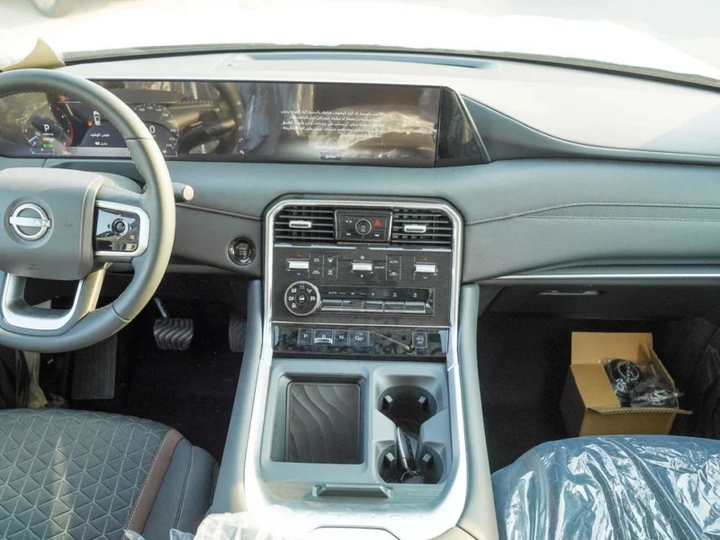 2025 Nissan Patrol XE 3.8L Naturally Aspirated V6 Petrol Engine Black SUV GCC Specs