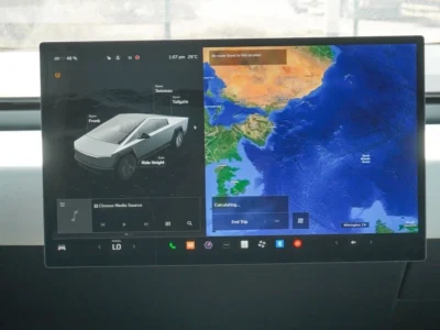 2024 Tesla Cybertruck Foundation Series Electric Vehicle Silver Black Truck Automatic