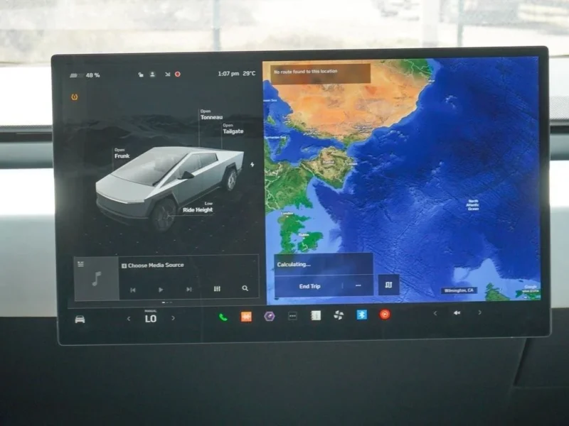 2024 Tesla Cybertruck Foundation Series Electric Vehicle Silver Black Truck Automatic