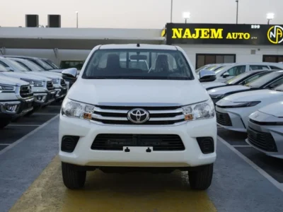 2025 Toyota Hilux GLS 2.7L Inline-4 Petrol Engine Single Cabin 4WD M/T White Red Pickup