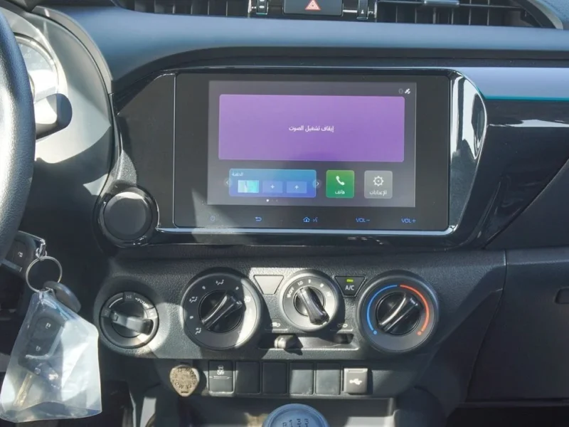 2025 Toyota Hilux 2.4-liter 4-cylinder Turbo Diesel Silver Black Pickup Truck 4WD M/T