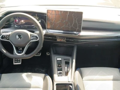 2024 Volkswagen Golf TSI R-Line 1.5-liter turbocharged 4-cylinder Engine Black Grey Hatchback