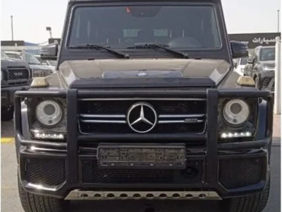 2015 Mercedes-Benz G 63 AMG 5.5-liter V8 Biturbo Engine Black Tan SUV GCC Specs