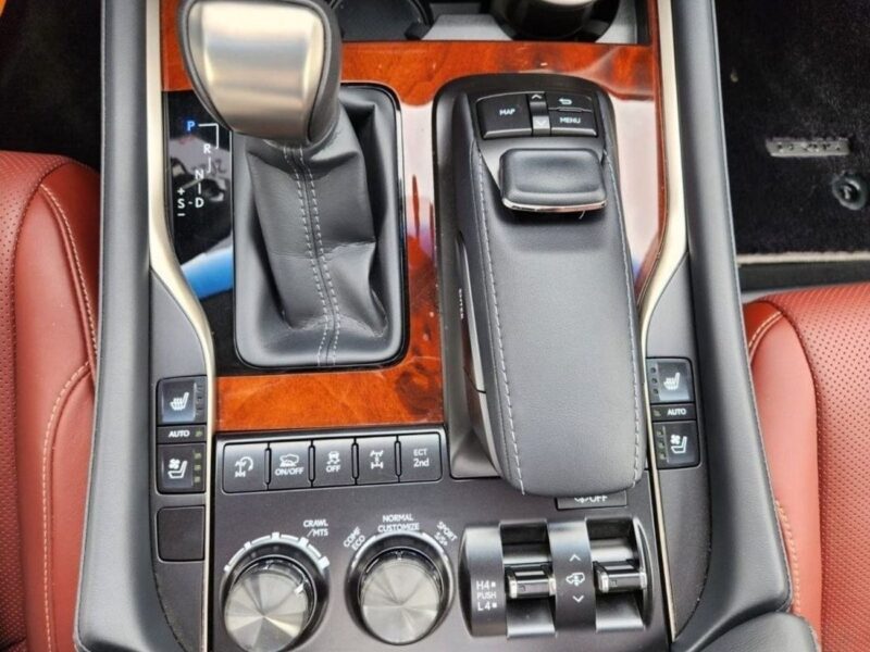 2021 Lexus LX 570 Sport 5.7 Litres 8 Cylinder Petrol Engine Black Red SUV GCC Specs