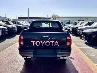 2026 Toyota Hilux Double Cab Adventure 4.0 Litres V6 Petrol Black Pickup Truck 4WD