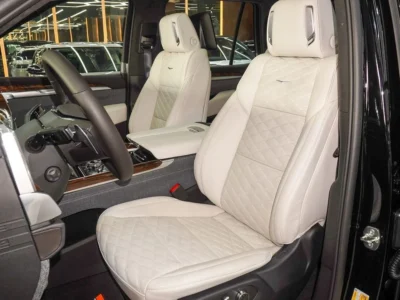 2025 Cadillac Escalade 6.2 Litres V8 Petrol Engine Black Beige SUV Automatic GCC Specs