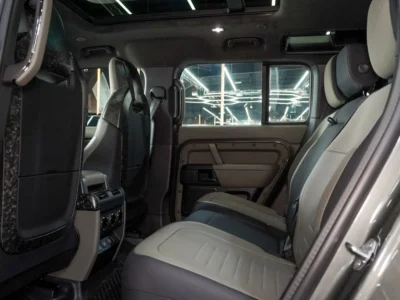 2025 Land Rover Defender 3.0L Inline 6-Cylinder Petrol Engine Grey Beige SUV GCC