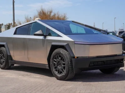 2024 Tesla Cybertruck Foundation Series Electric Vehicle Silver Black Truck Automatic