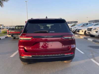 2023 Jeep Grand Cherokee Limited 4x4 3.6L Pentastar V6 Petrol Red Black SUV